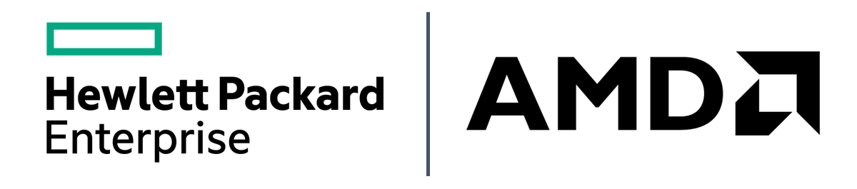 logo HPE AMD